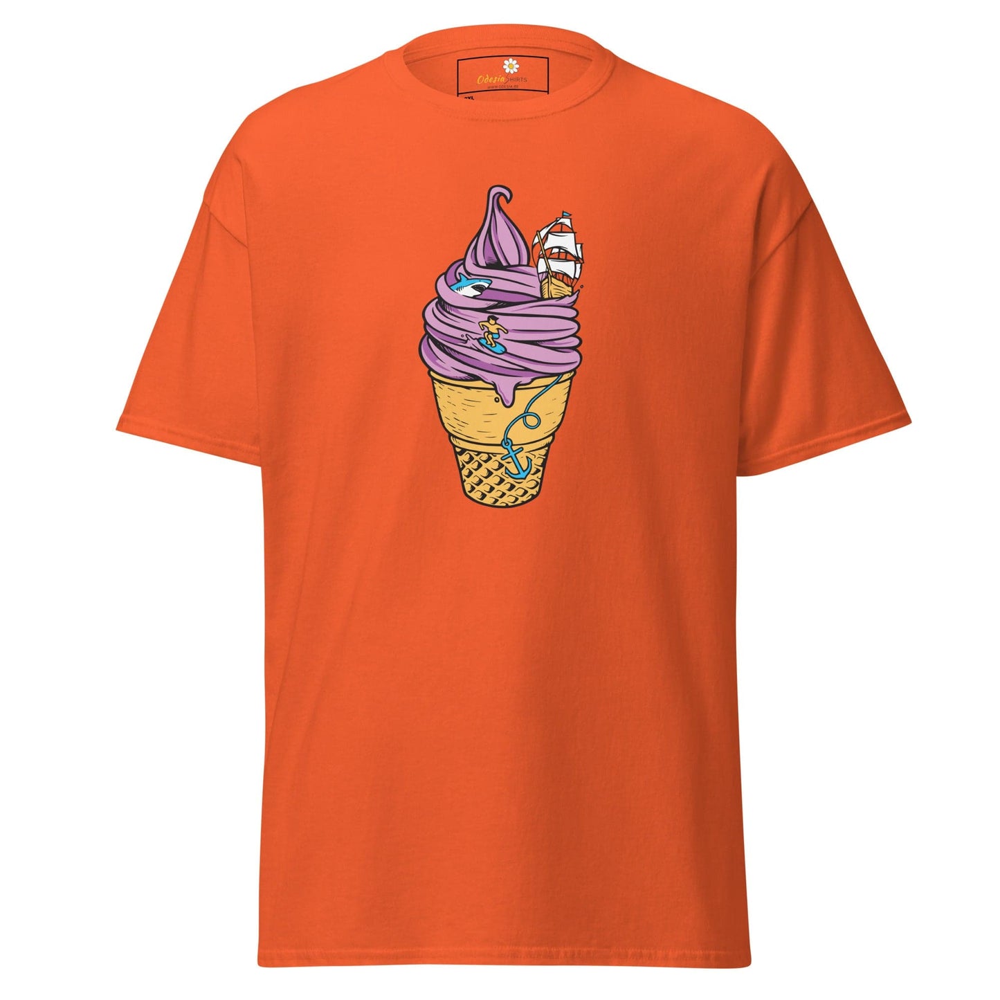 Art T-shirt Design Tee • Men / Women • [2xl-5xl] - Orange / 2xl