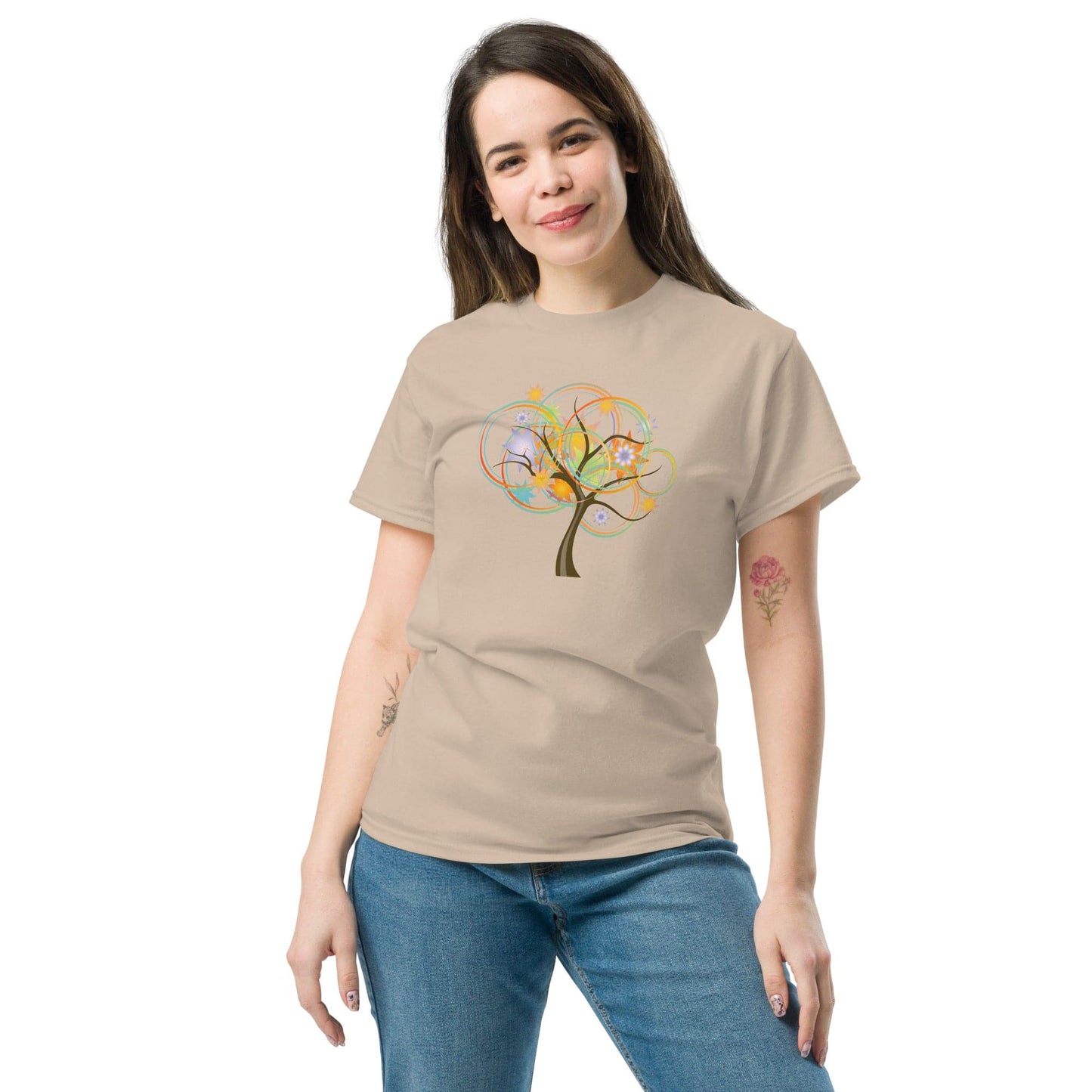 Art T-shirt Design Tee • Men / Women • [2xl-5xl] - Sand / 2xl