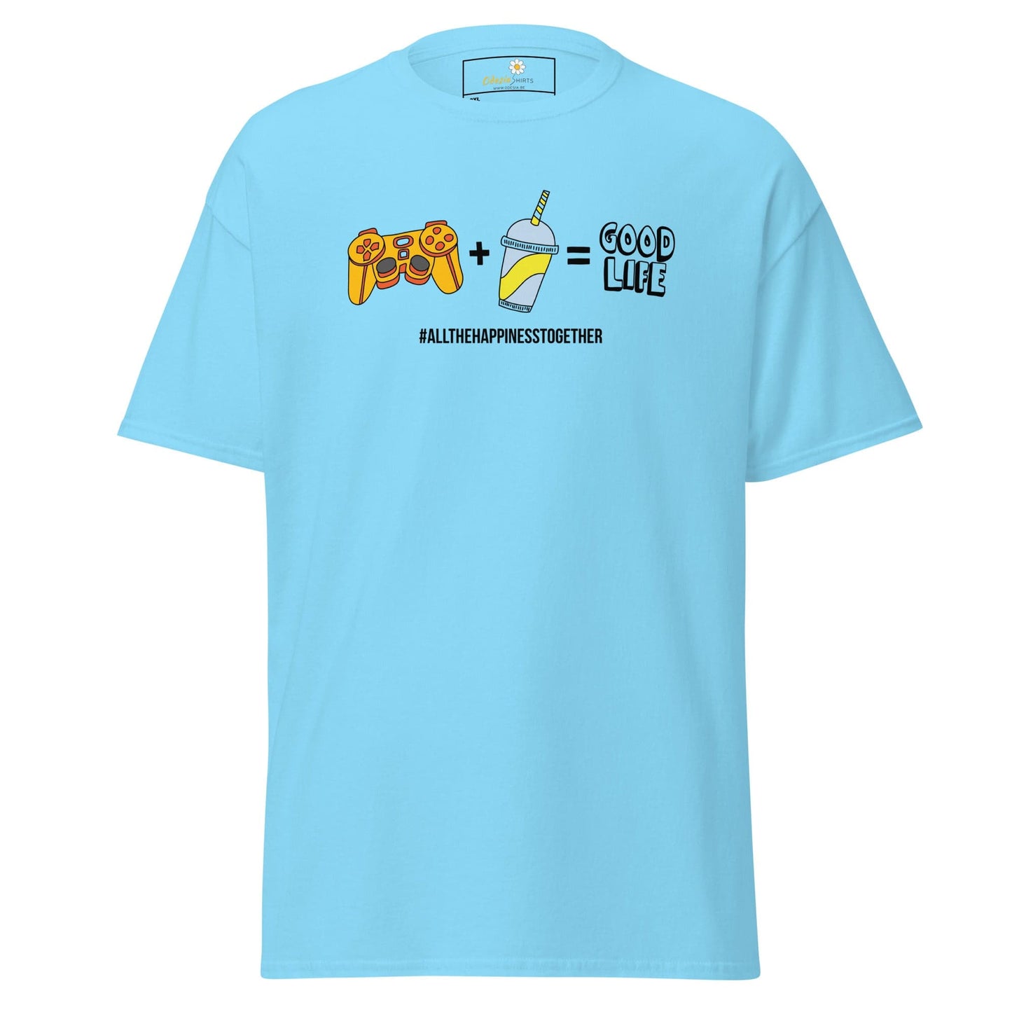 Art T-shirt Design Tee • Men / Women • [2xl-5xl] - Sky / 2xl