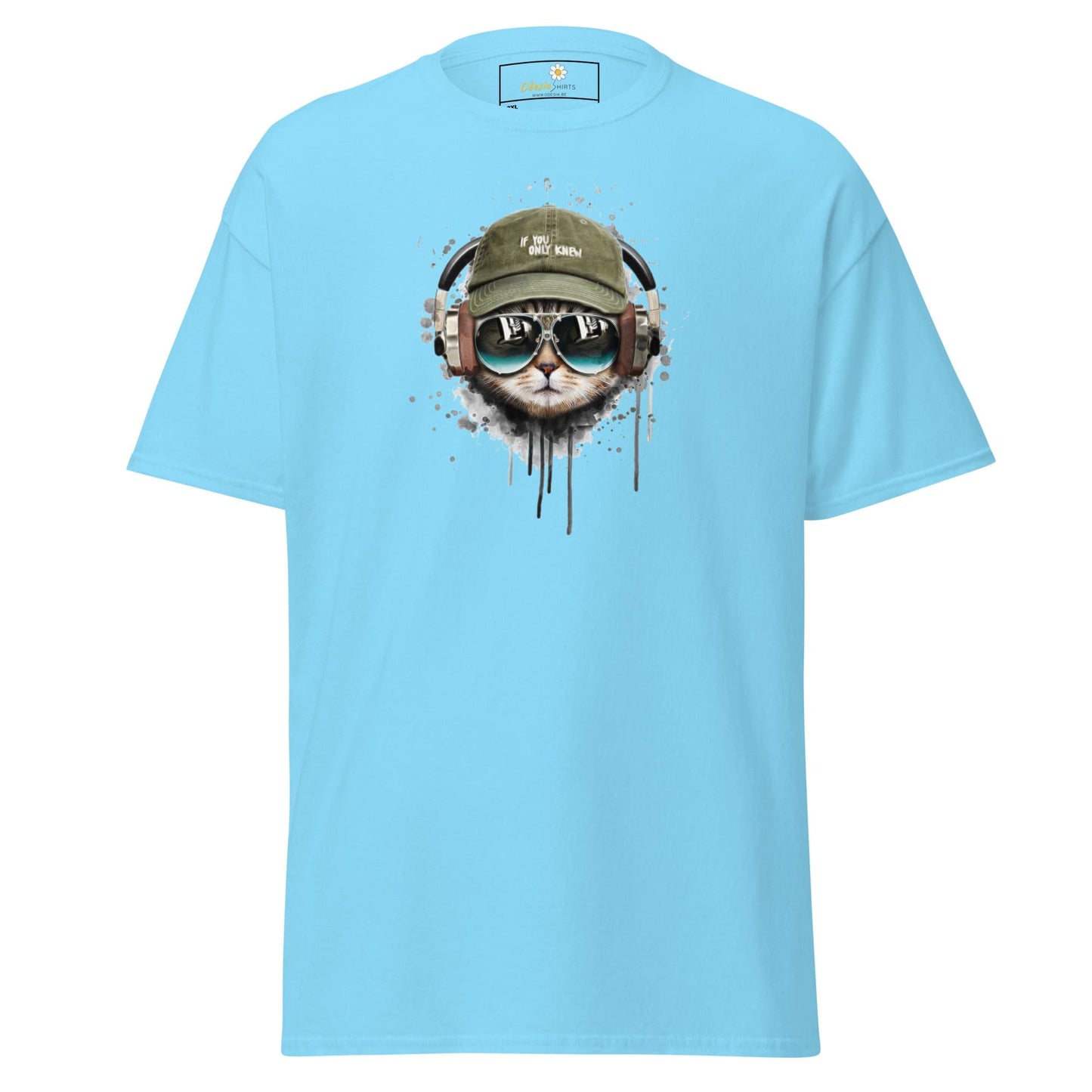 Art T-shirt Design Tee • Men / Women • [2xl-5xl] - Sky / 2xl