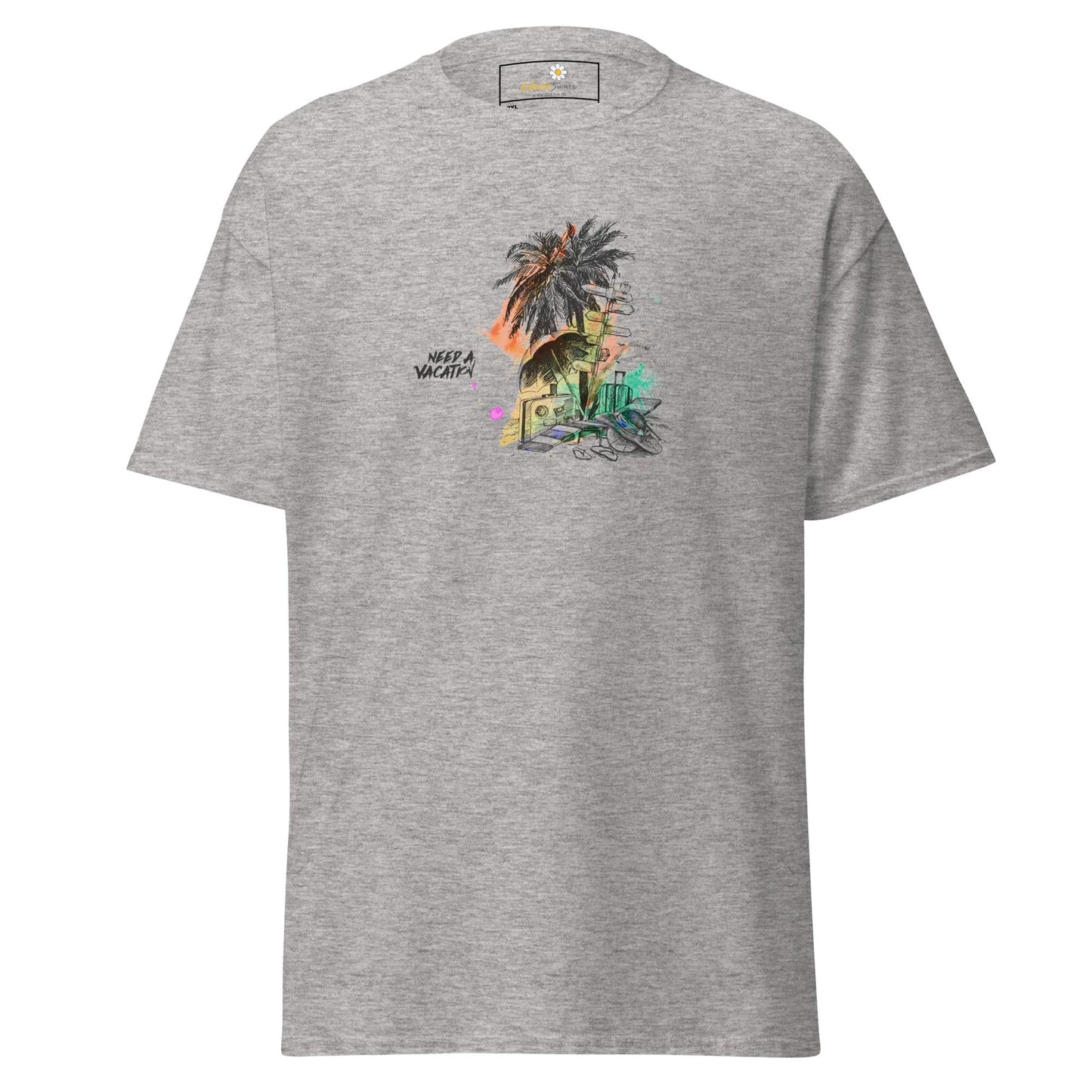 Art T-shirt Design Tee • Men / Women • [2xl-5xl] - Sport Grey / 2xl