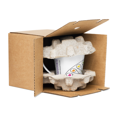 Colorful Heart Design Morning Mug