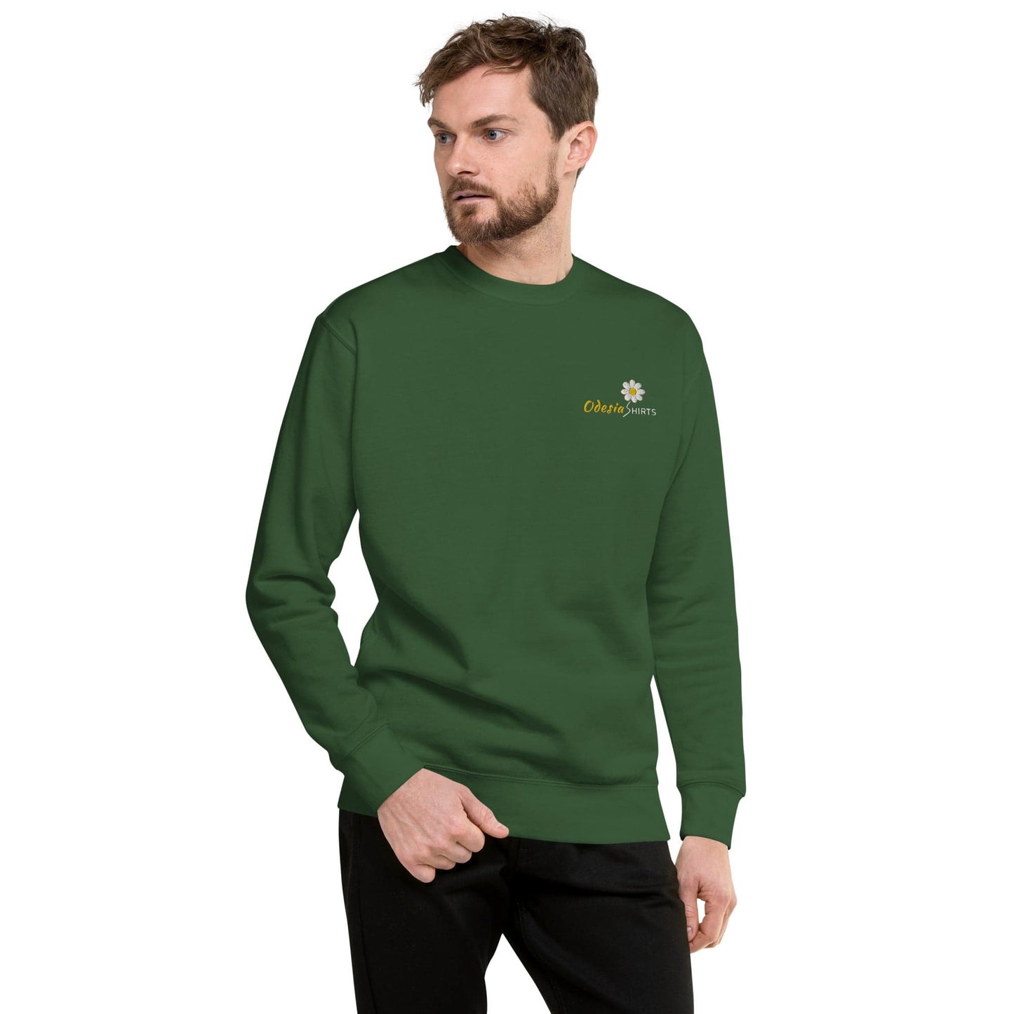 ODESIA’S Premium Sweatshirt - Forest Green / S