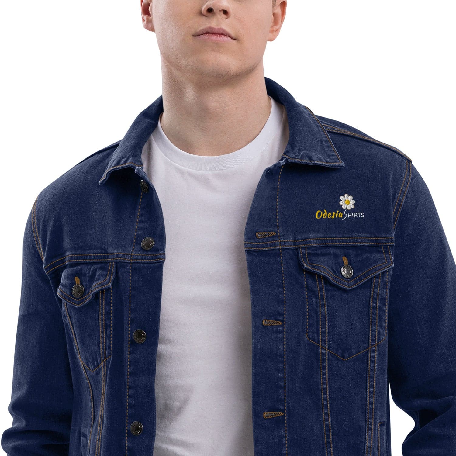 Odesia’s Unisex denim jacket