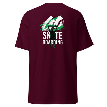 Unisex classic t-shirt - SPORT SKATEBOARDING - REGULAR