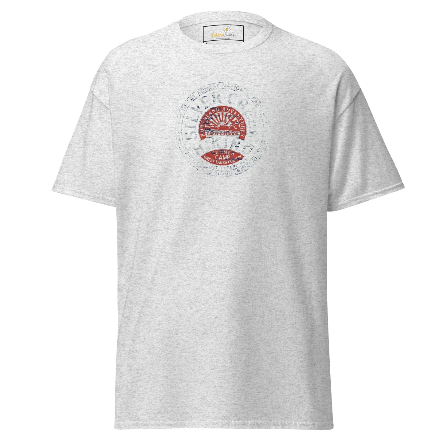 Unisex classic tee - ADVENTURE SILVER CREEK HIKING - REGULAR - Ash / S