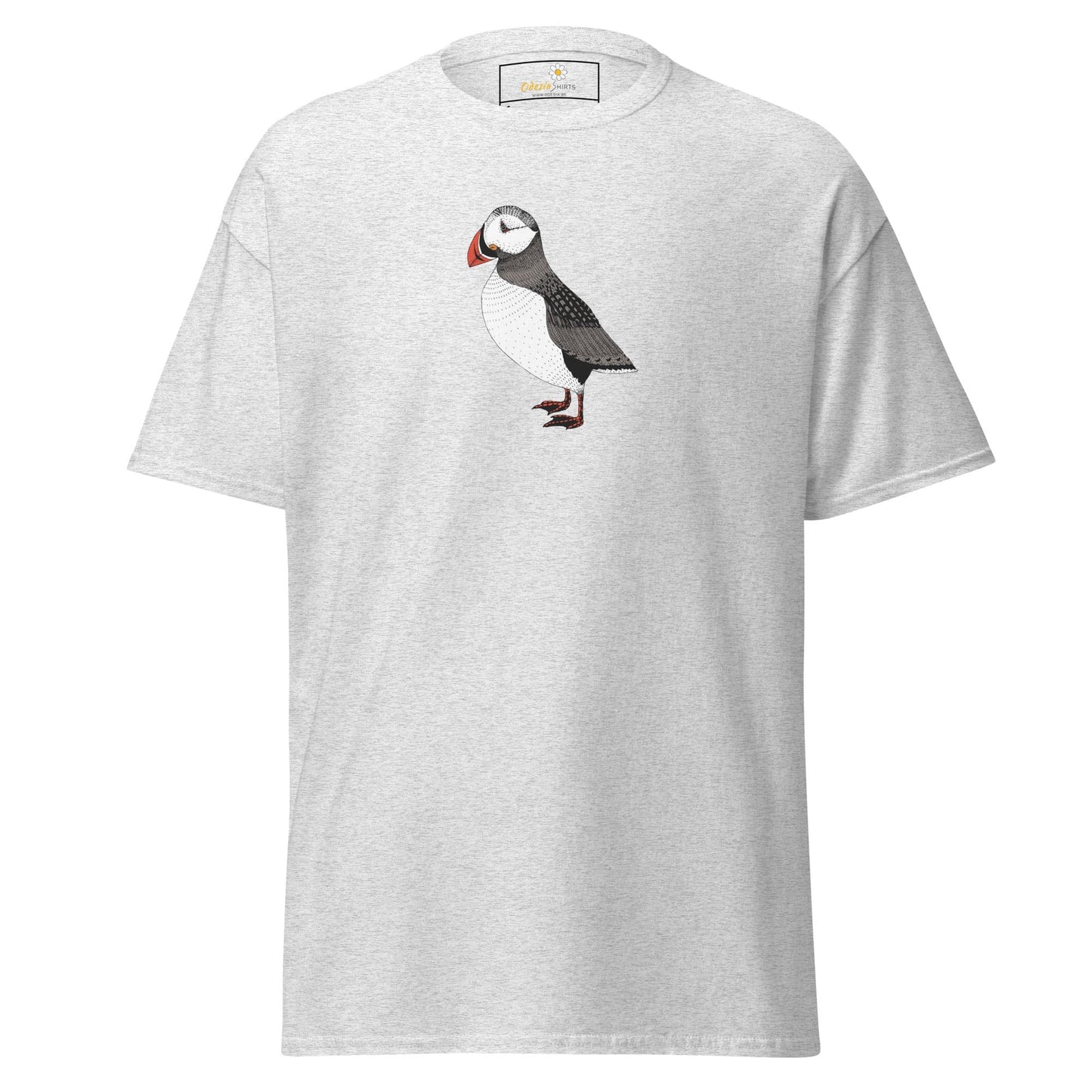 Unisex classic tee - WILD LIFE WALKING BIRD - REGULAR - Ash / S