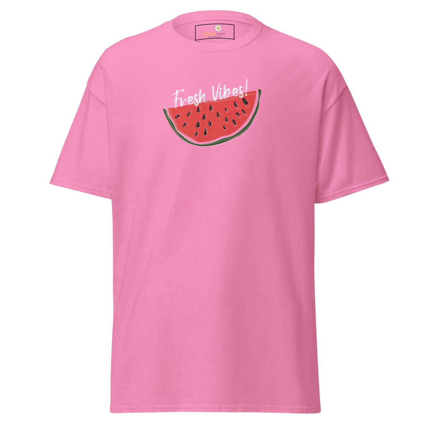 Unisex classic tee - SUMMER FRESH VIBES - REGULAR - Azalea / S