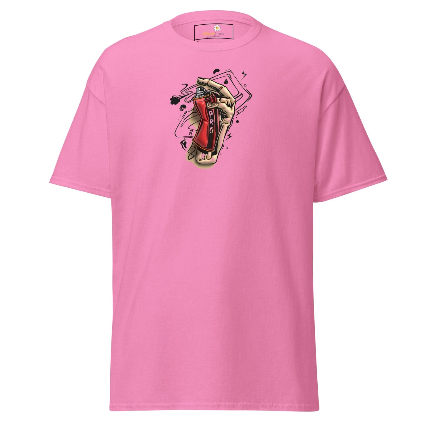 Unisex classic tee - MISC PAINT CANS - REGULAR - Azalea / S