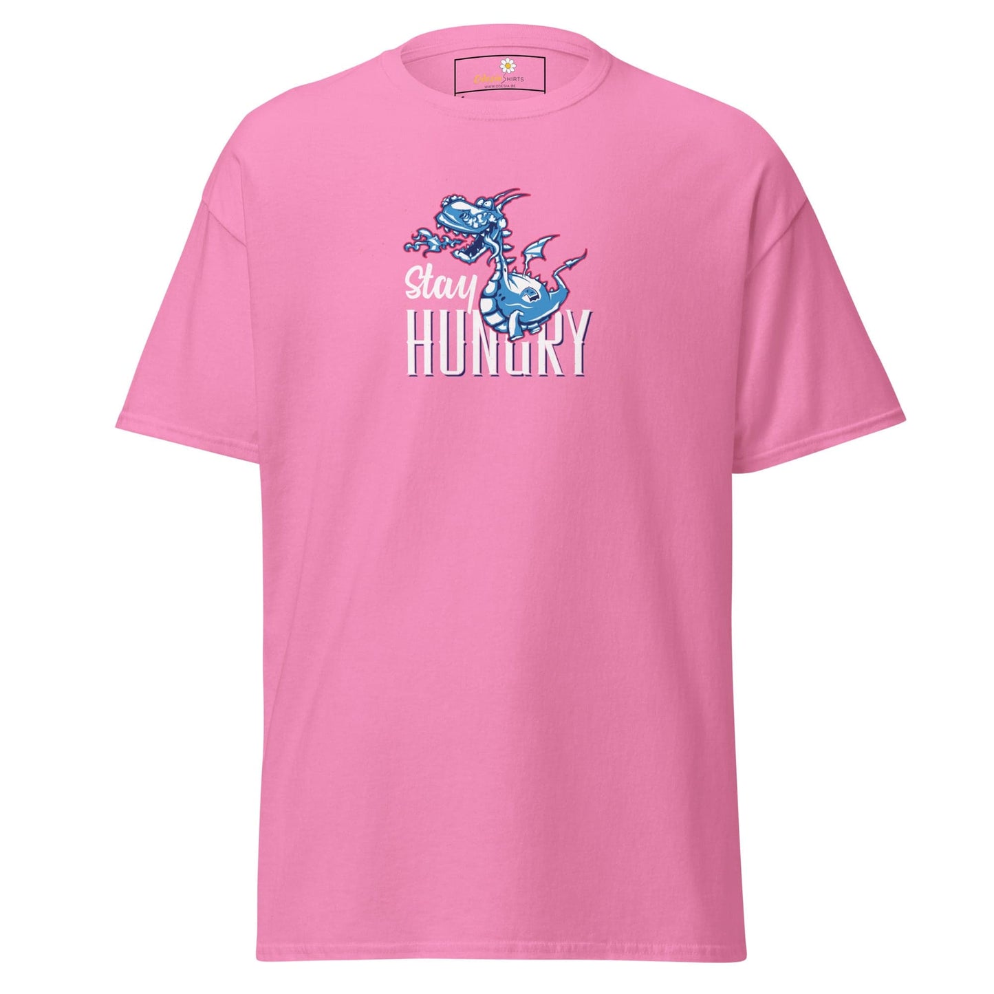 Unisex classic t-shirt - FUN STAY HUNGRY - REGULAR - Azalea / S