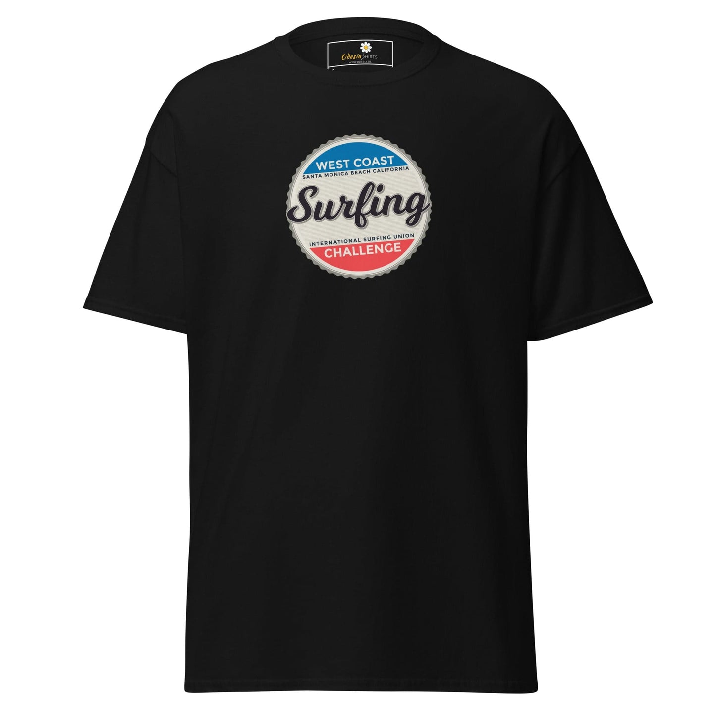 Unisex classic tee - SPORT SURFING COAST - REGULAR - Black / S