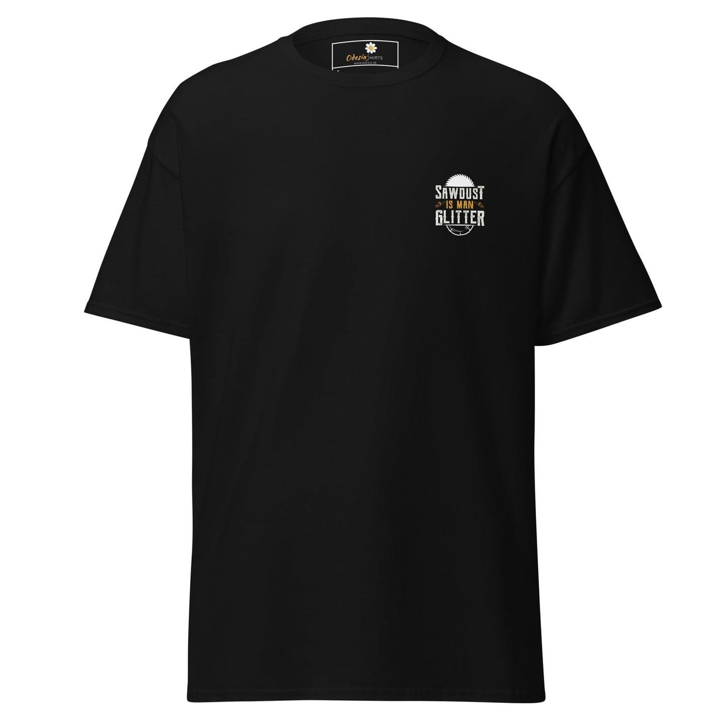 Unisex classic tee - MISC FUN SAWDUST GLITTER POCKET - REGULAR - Black / S