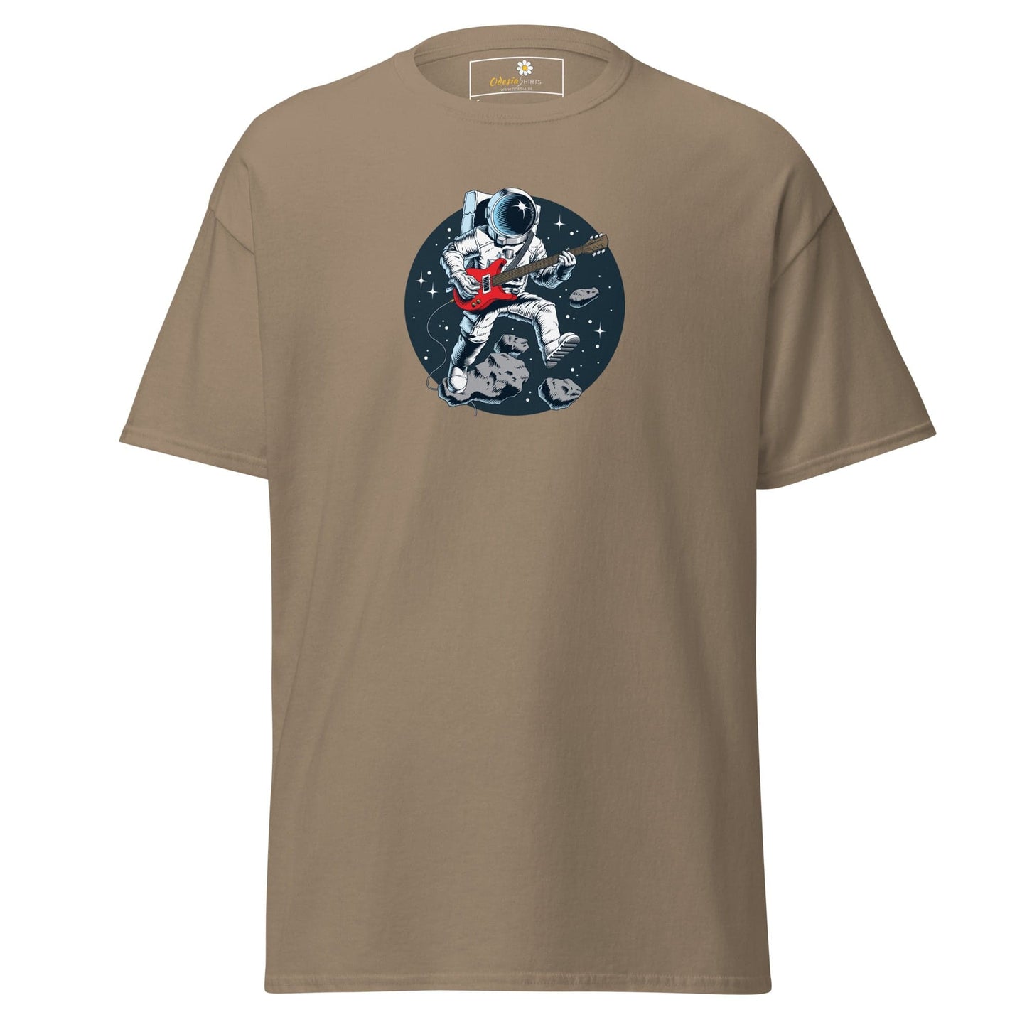 Unisex classic tee - ASTRONAUT MUSIC ROCK - REGULAR - Brown Savana / S