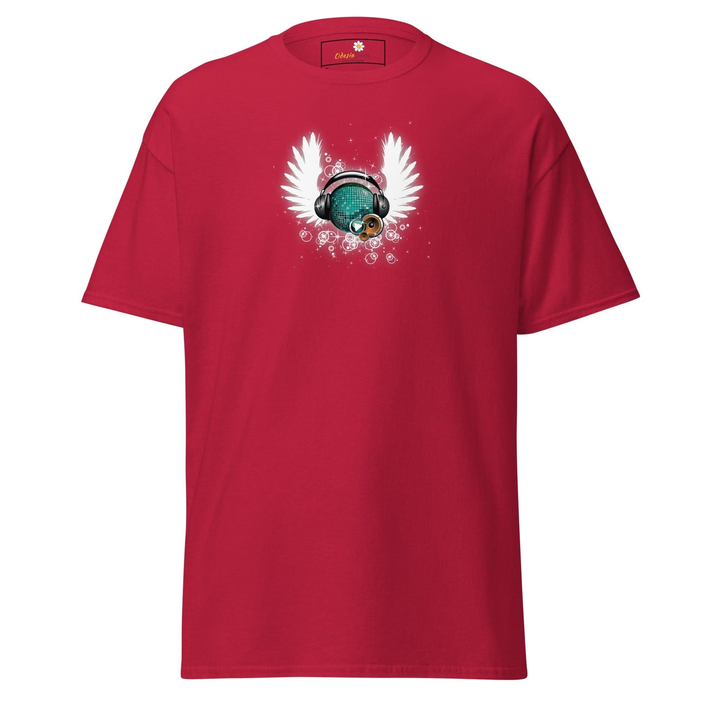 Unisex classic tee - MUSIC WINGS - REGULAR - Cardinal / S