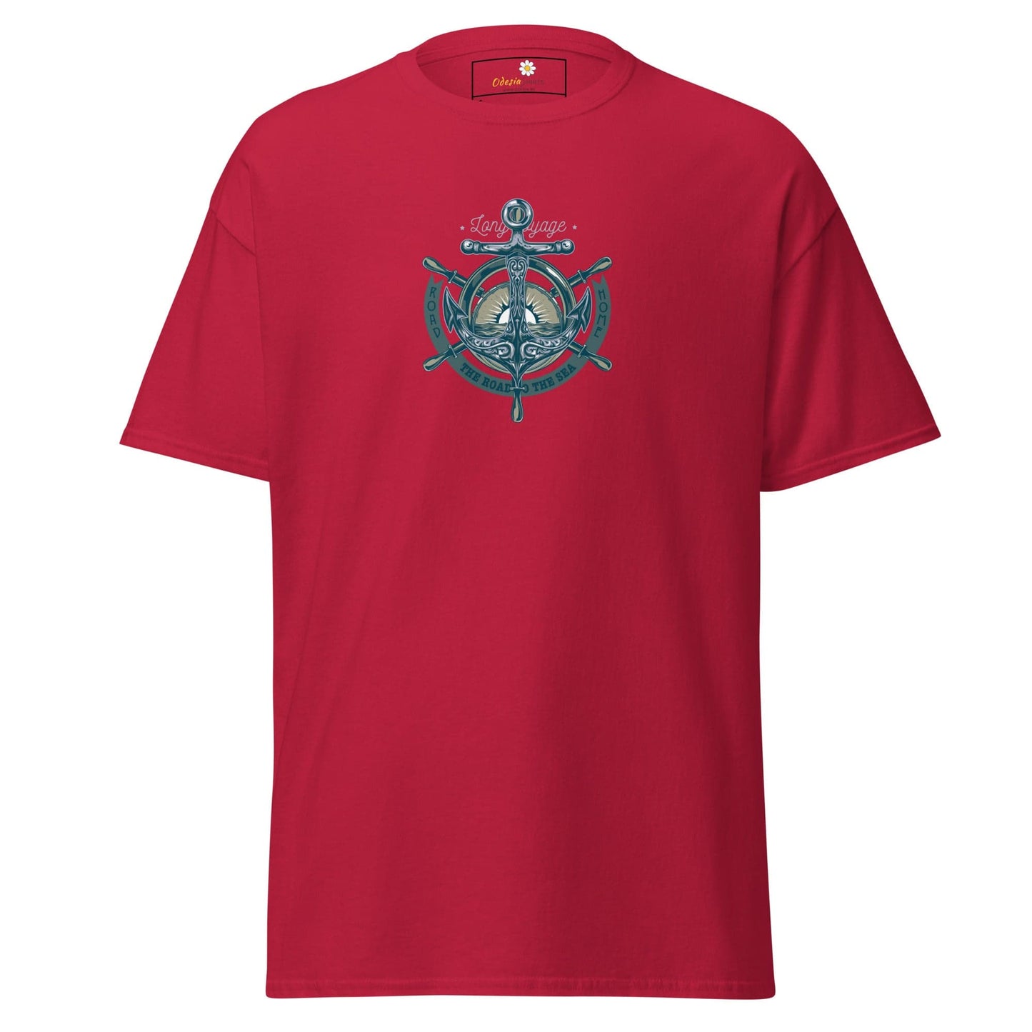 Unisex classic tee - MISC THE ROAR THE SEA - REGULAR - Cardinal / S