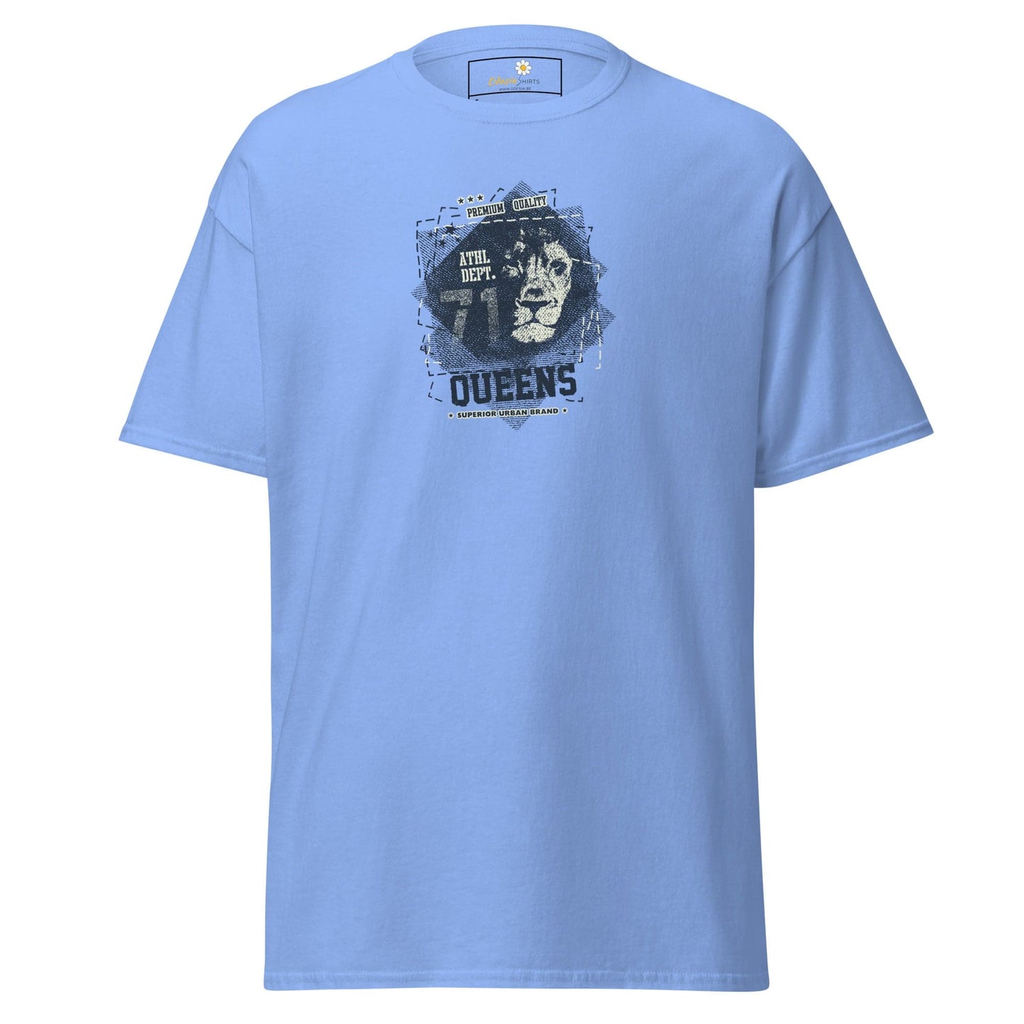Unisex classic tee - URBAN WILD LIFE 71 QUEENS - REGULAR - Carolina Blue / S