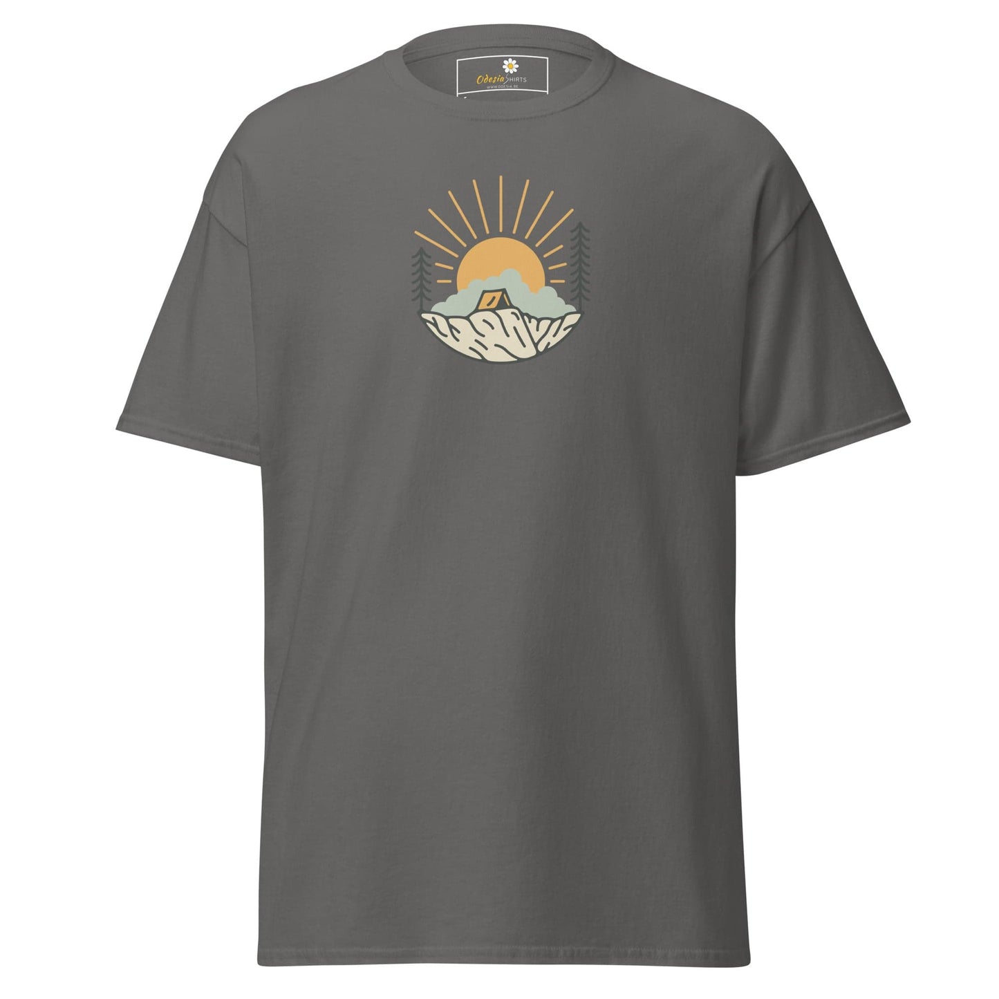 Unisex classic tee - MISC SUNNY CIRCLE - REGULAR - Charcoal / S