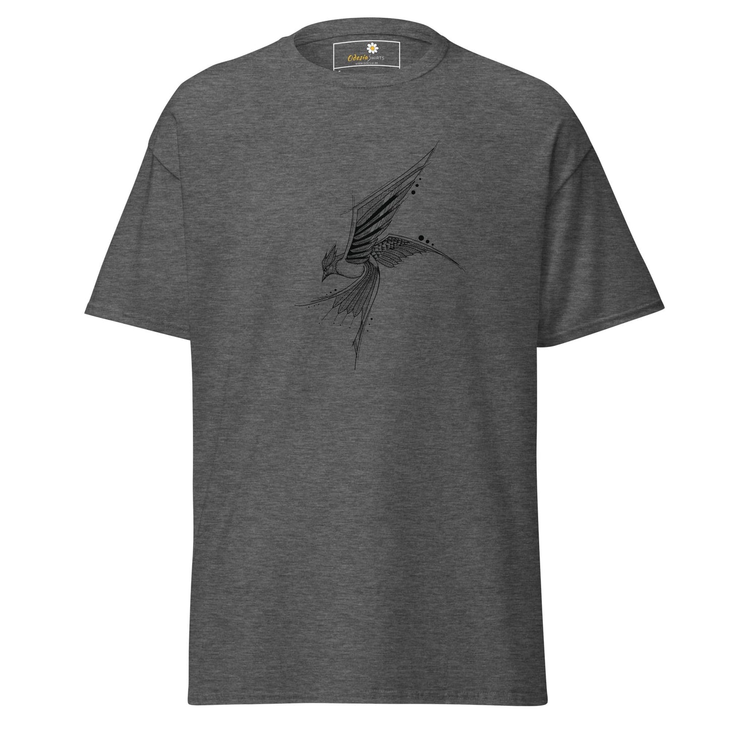 Unisex classic tee - ANIMALS BIRD - REGULAR - Dark Heather / S