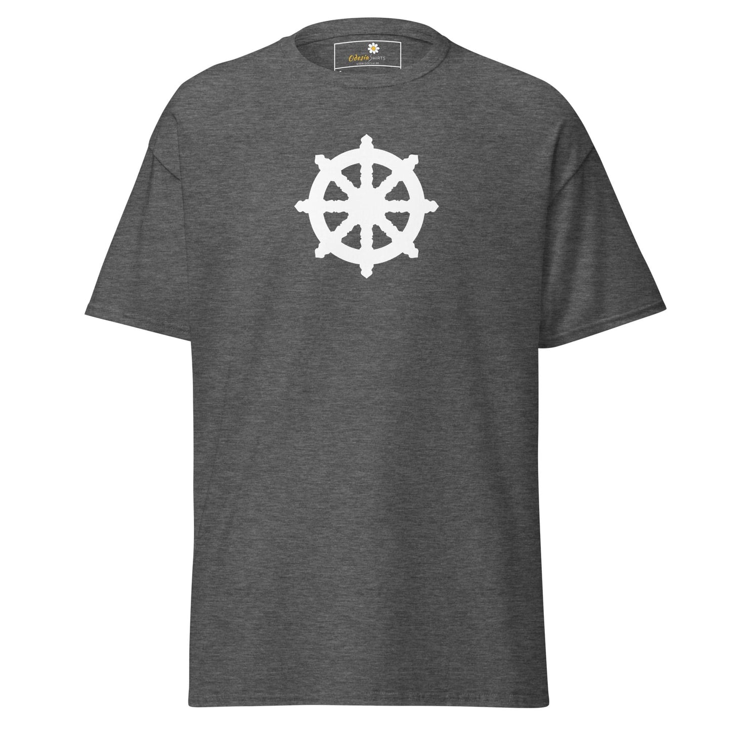 Unisex classic t-shirt - SPIRITUAL RUDDER - REGULAR - Dark Heather / S