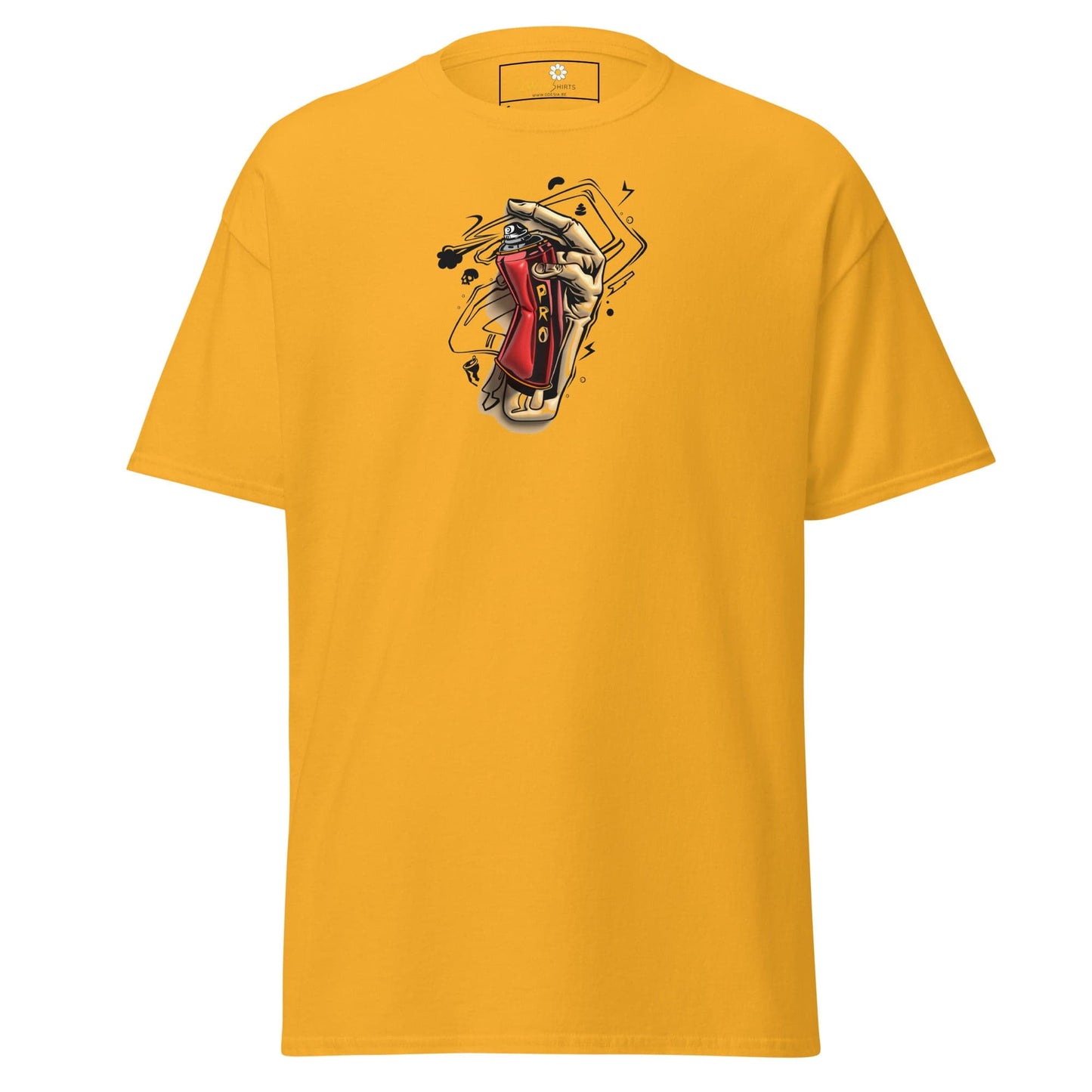 Unisex classic tee - MISC PAINT CANS - REGULAR - Gold / S