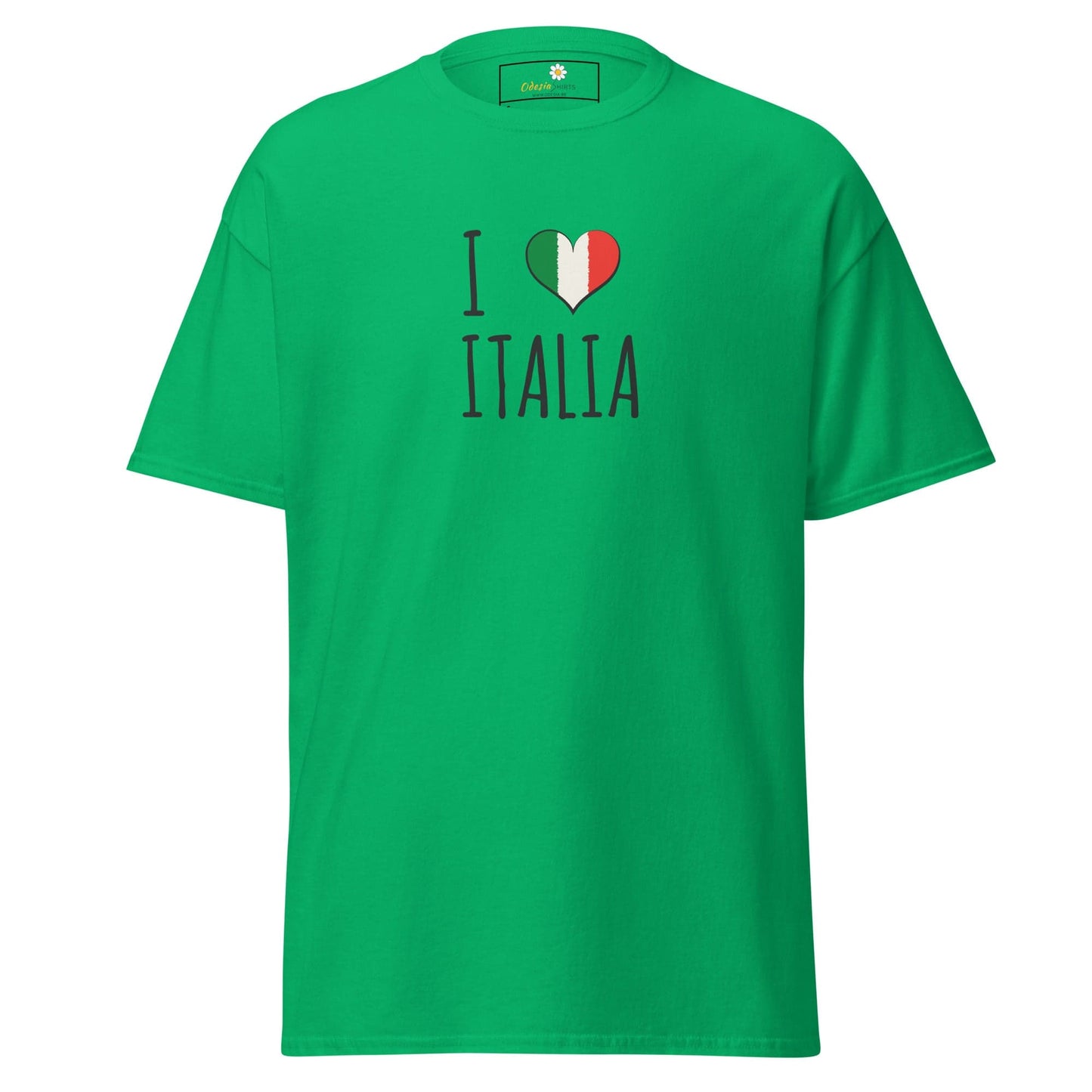 Unisex classic tee - COUNTRY I LOVE ITALY - REGULAR - Irish Green / S
