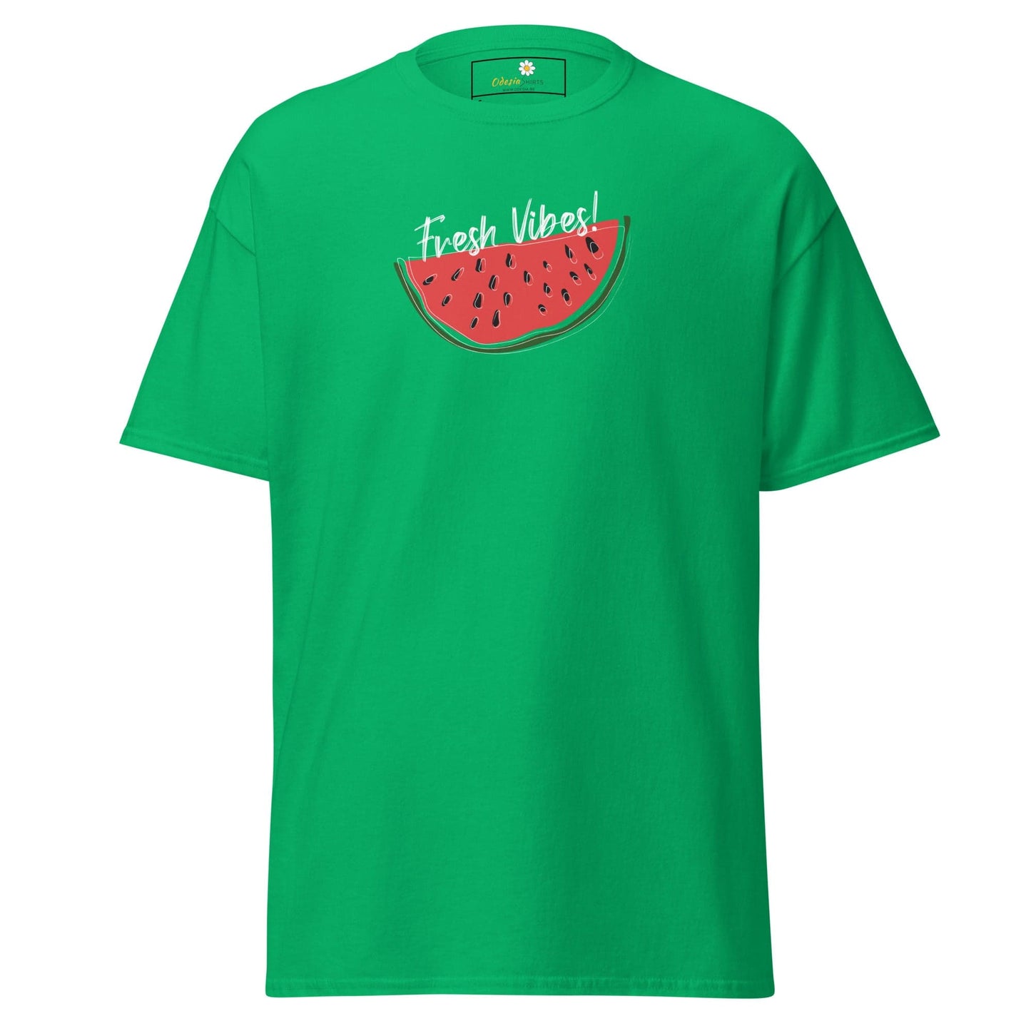 Unisex classic tee - SUMMER FRESH VIBES - REGULAR - Irish Green / S