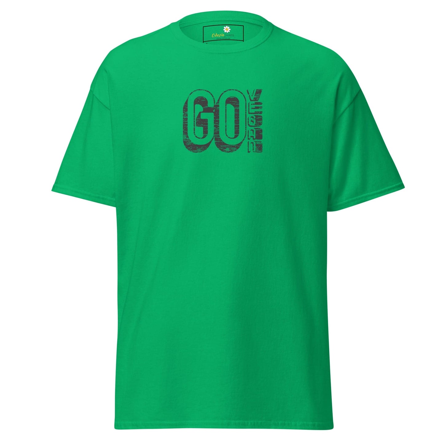 Unisex classic tee - GREEN GO VEGAN - REGULAR - Irish Green / S