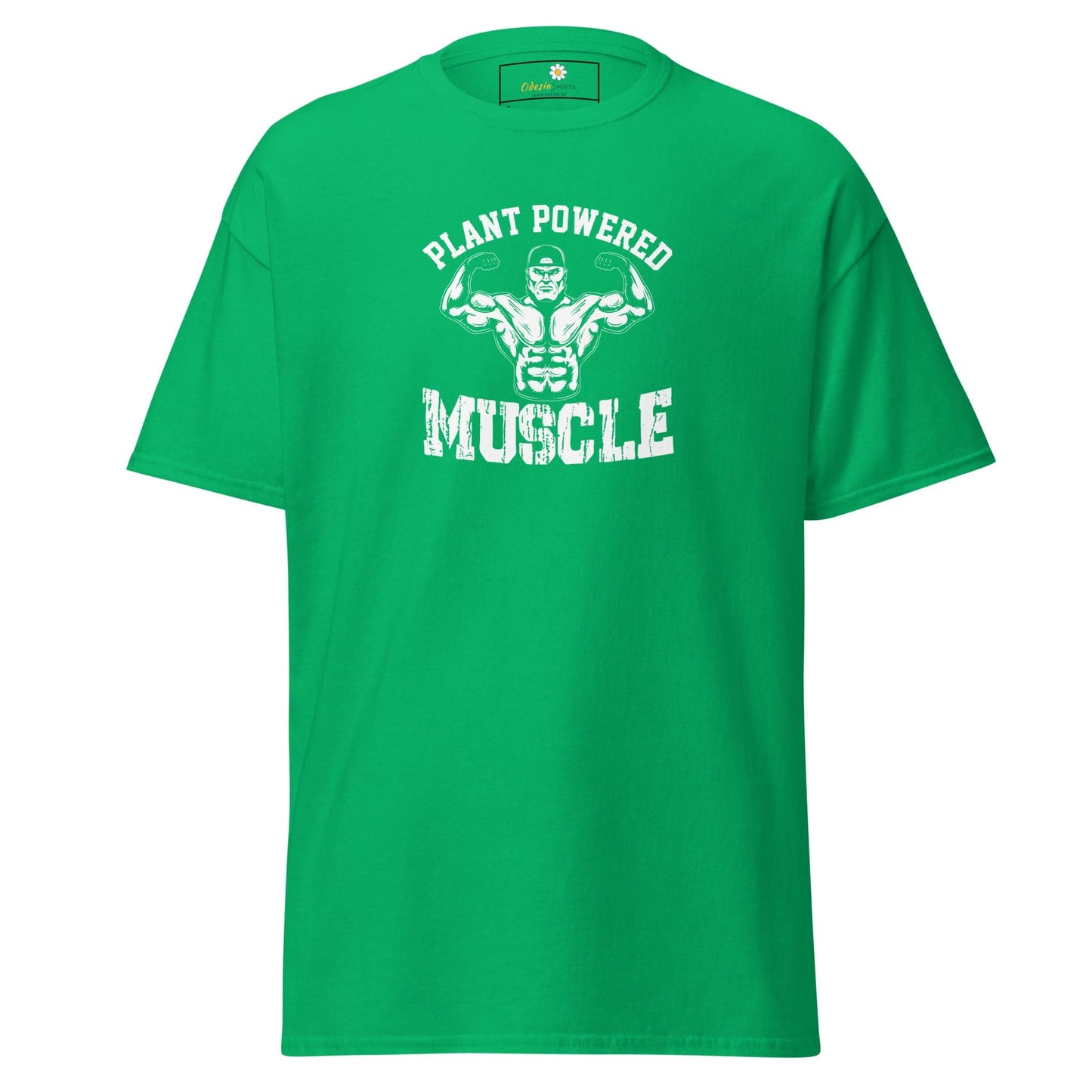 Unisex classic t-shirt - SPORT PLANT MUSCLES - REGULAR - Irish Green / S