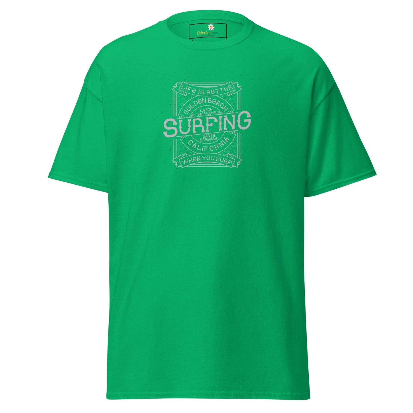 Unisex classic tee - SPORT GOLDEN BEACH SURFING - REGULAR - Irish Green / S