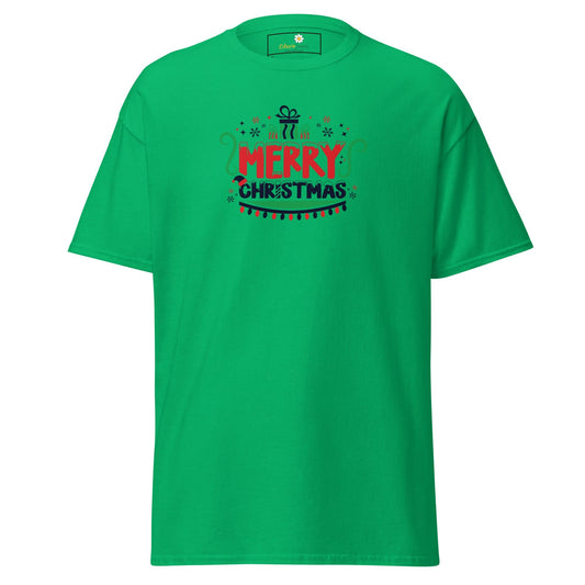 Unisex classic t-shirt - SEASONAL MERRY CHRISTMASS - REGULAR - Irish Green / S
