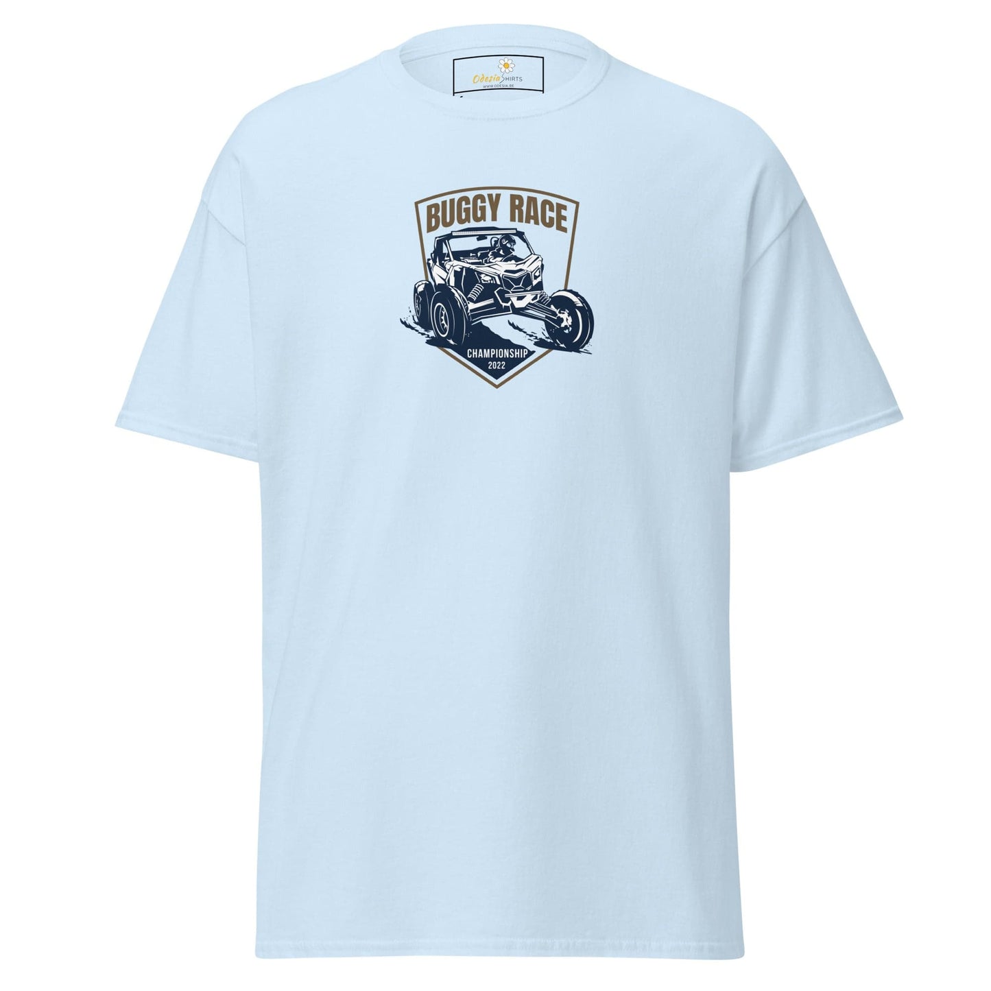 Unisex classic t-shirt - MOTOR BUGGY RACE - REGULAR - Light Blue / S