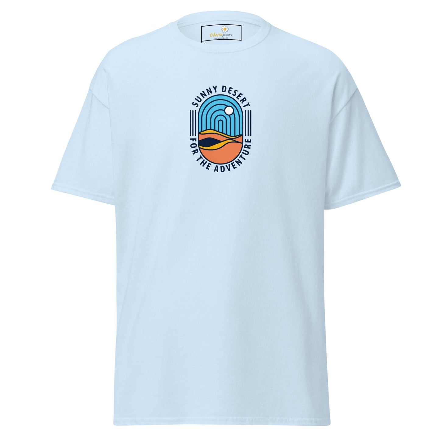 Unisex classic tee - SUMMER SUNNY DESERT - REGULAR - Light Blue / S