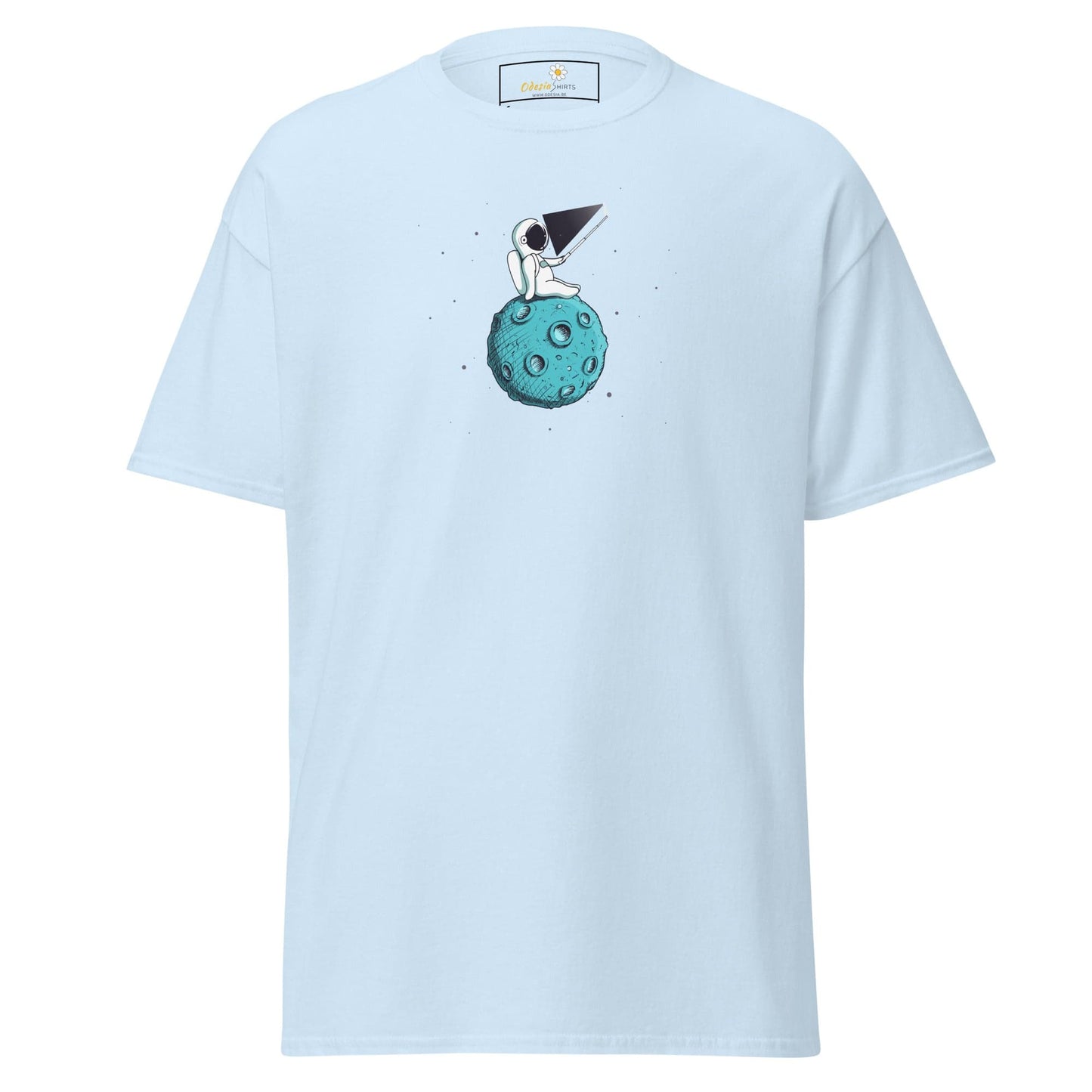 Unisex classic tee - ASTRONAUT SELFIE - REGULAR - Light Blue / S