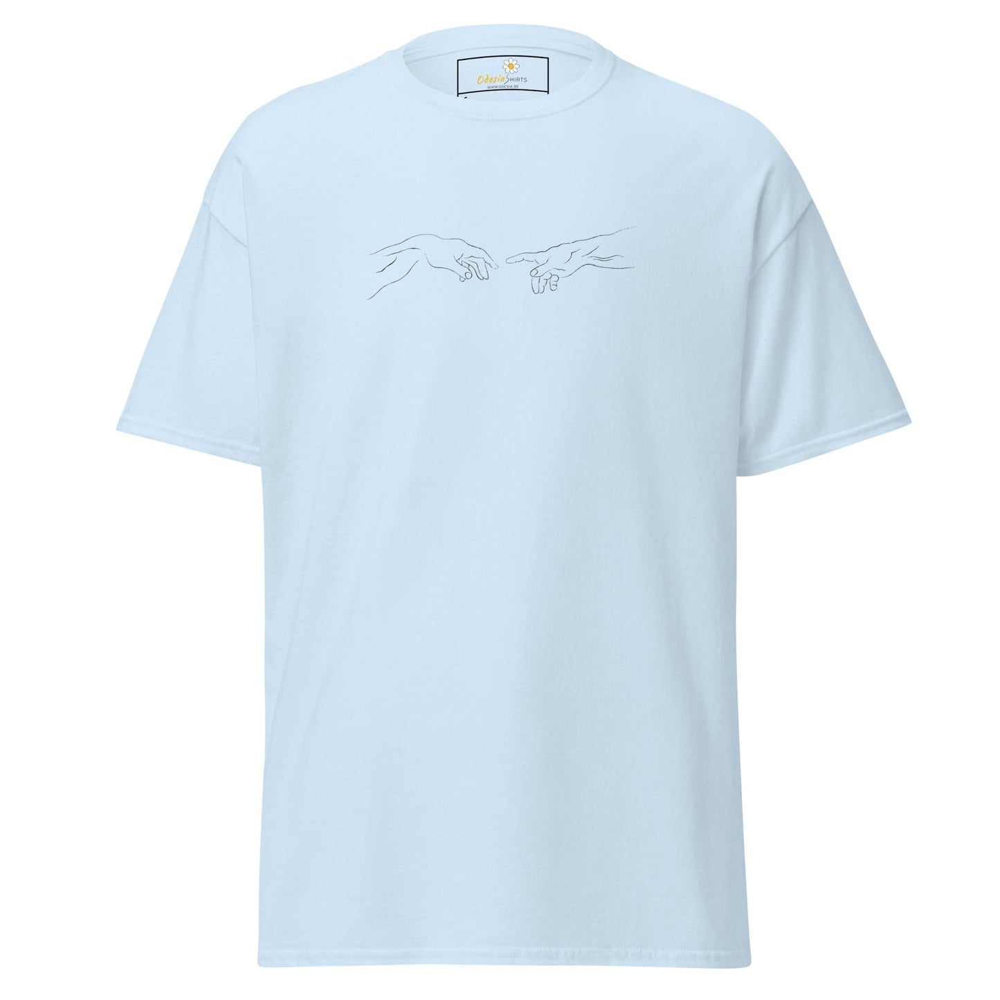 Unisex classic tee - SPIRITUAL TOUCH OF GOD - REGULAR - Light Blue / S