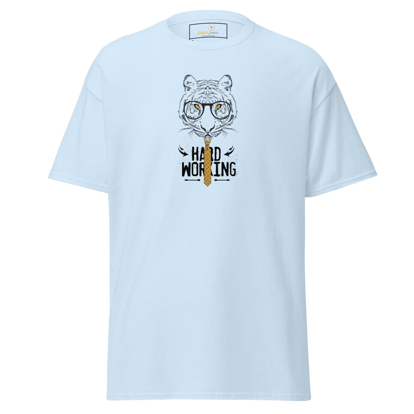 Unisex classic tee - WILD LIFE TIGER WORK - REGULAR - Light Blue / S