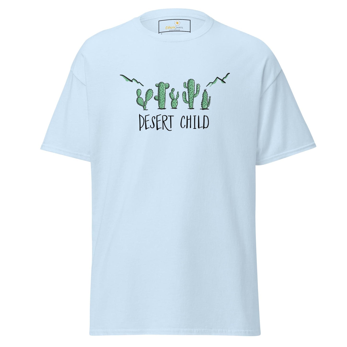 Unisex classic t-shirt - SUMMER DESERT CHILD - REGULAR - Light Blue / S