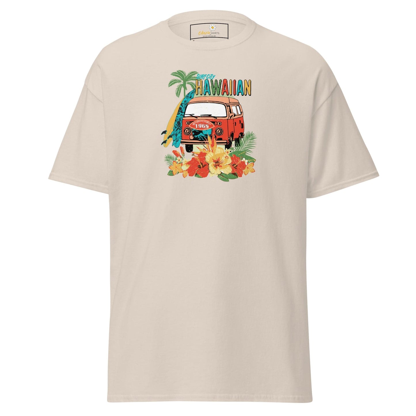 Unisex classic tee - SUMMER HAWAIAN VAN - REGULAR - Natural / S
