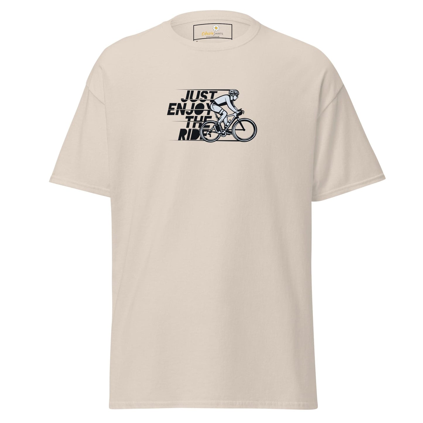 Unisex classic tee - SPORT ENJOY THE RIDE - REGULAR - Natural / S