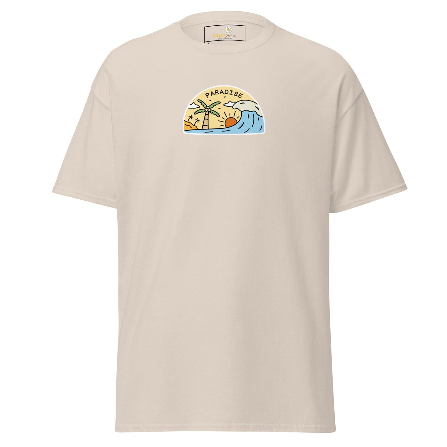 Unisex classic tee - SUMMER ISLAND PARADISE - REGULAR - Natural / S
