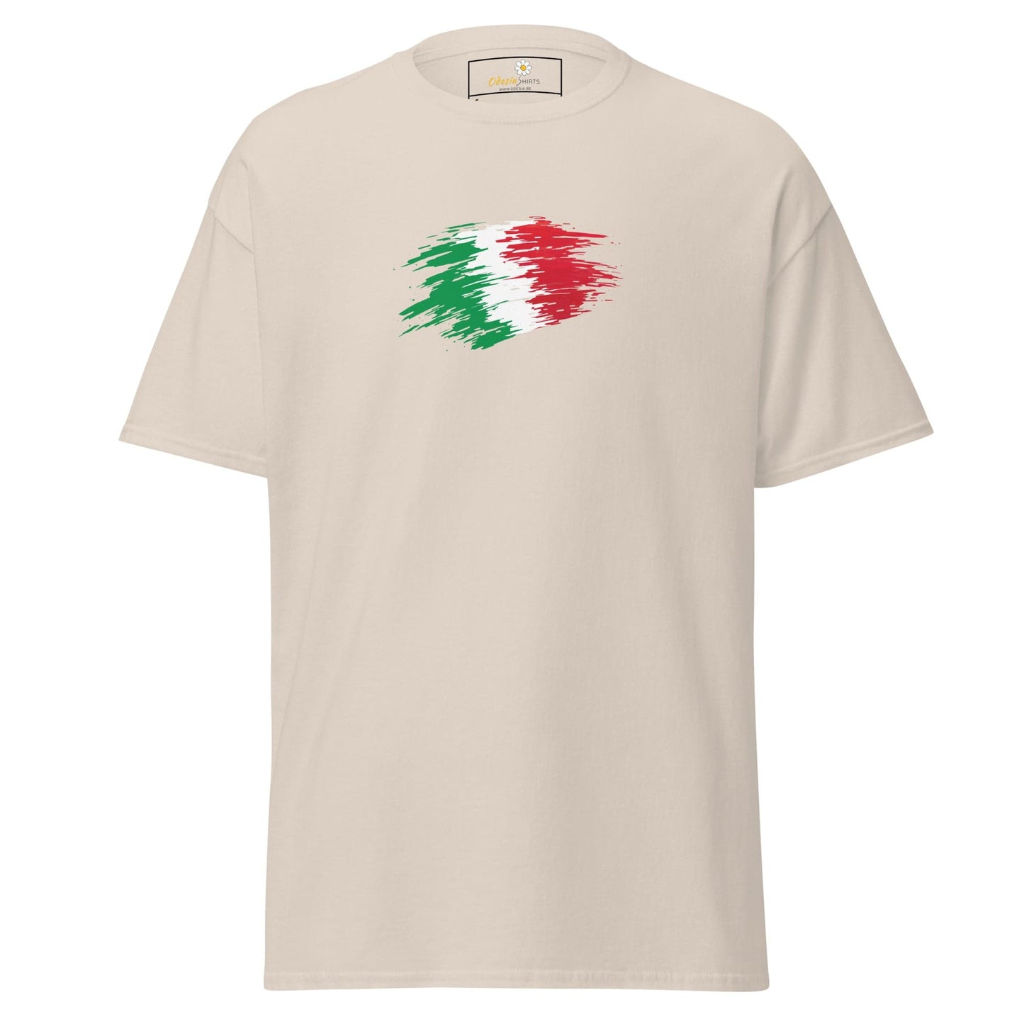 Unisex classic tee - COUNTRY ITALIAN SHAPE - REGULAR - Natural / S