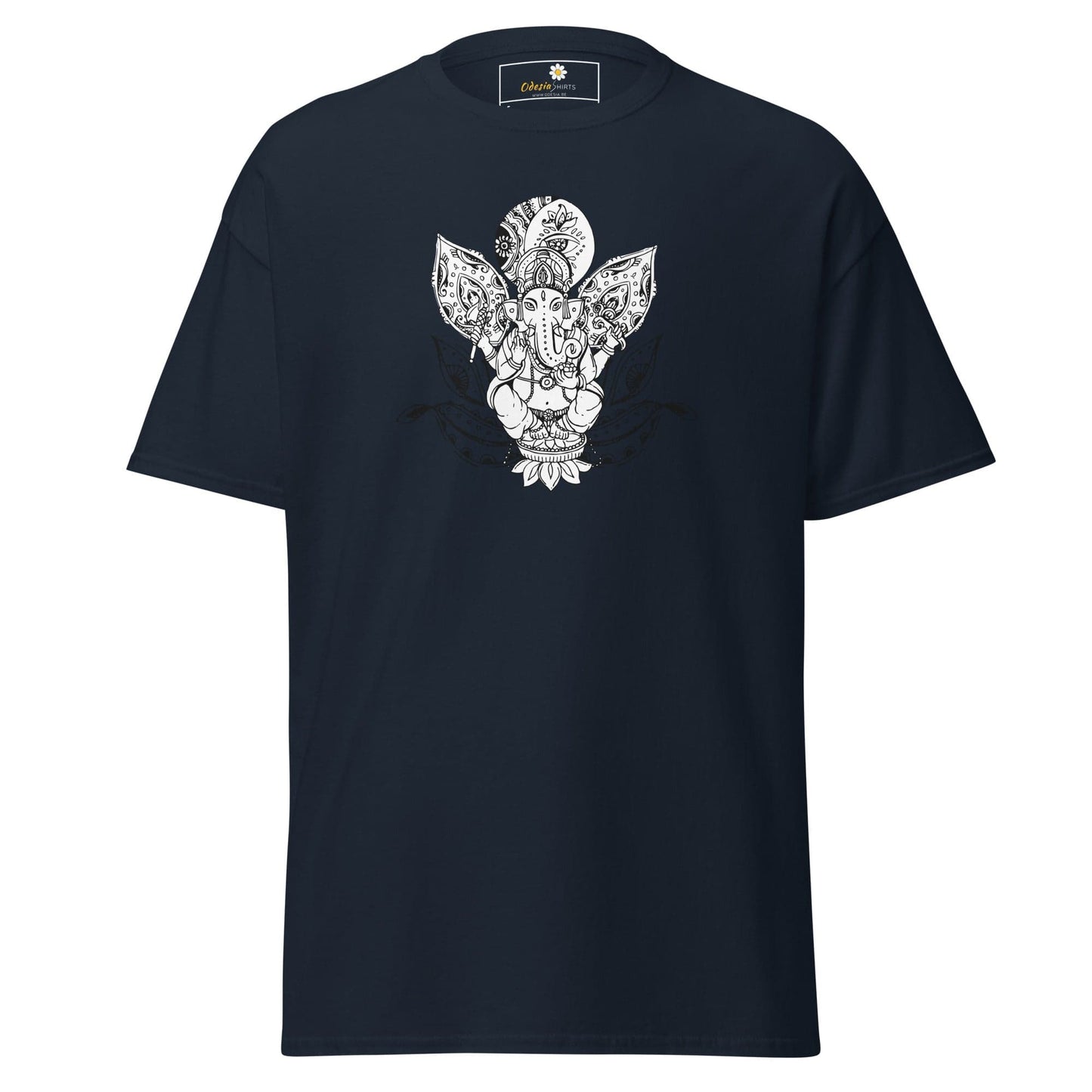 Unisex classic t-shirt - SPIRITUAL GANESH - REGULAR - Navy / S