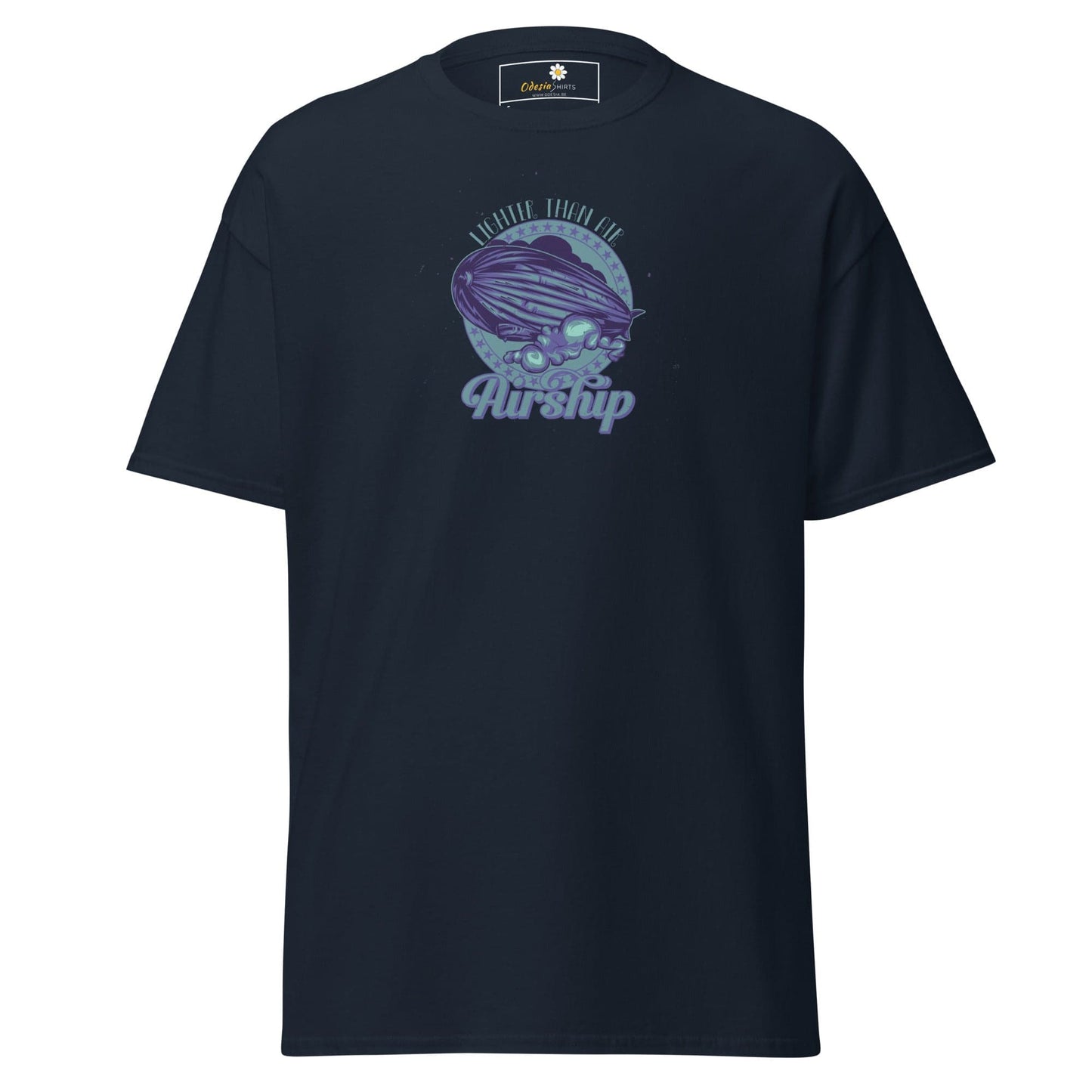 Unisex classic t-shirt - MISC AIRSHIP - REGULAR - Navy / S