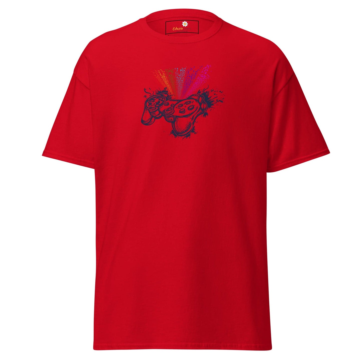 Unisex classic tee - IT COLORFUL GAMER - REGULAR - Red / S