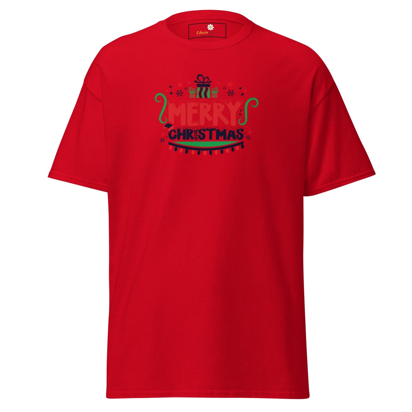 Unisex classic t-shirt - SEASONAL MERRY CHRISTMASS - REGULAR - Red / S