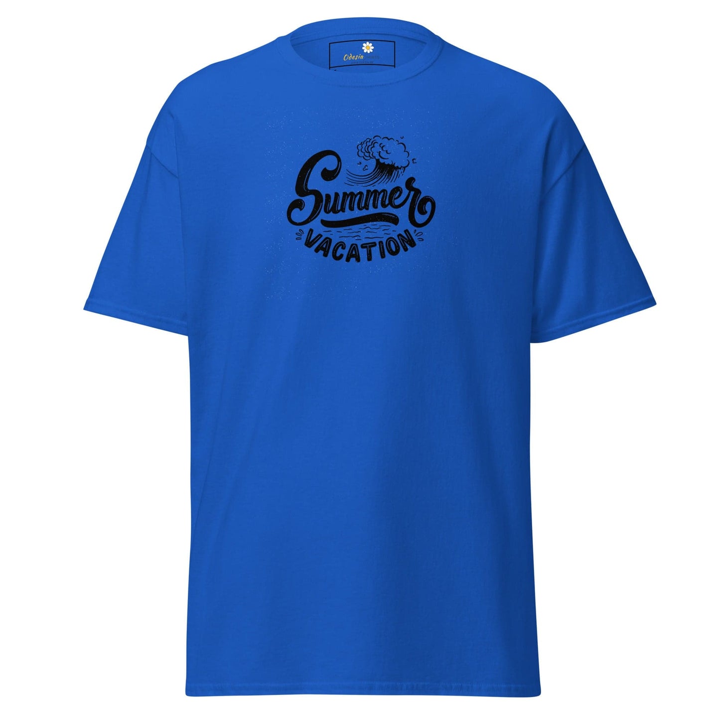 Unisex classic tee - SUMMER VACATION - REGULAR - Royal / S