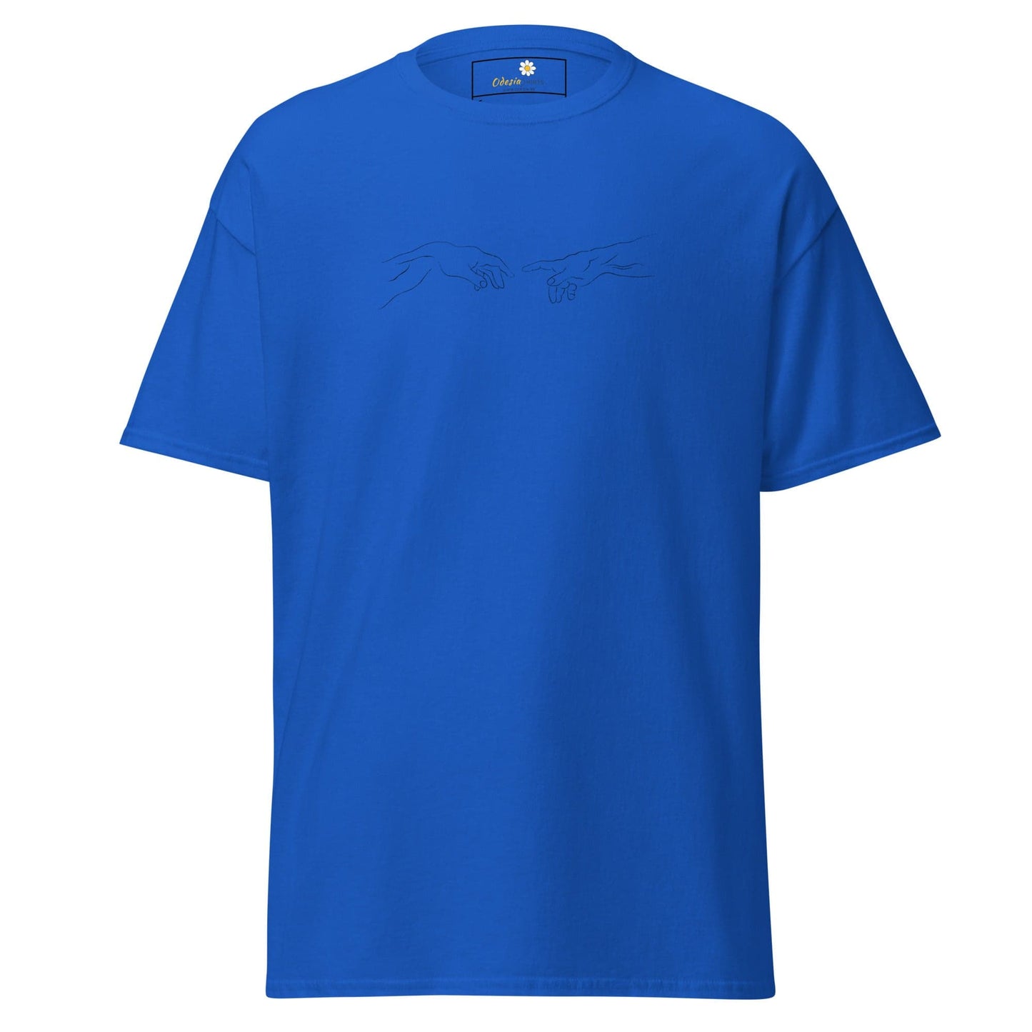 Unisex classic tee - SPIRITUAL TOUCH OF GOD - REGULAR - Royal / S