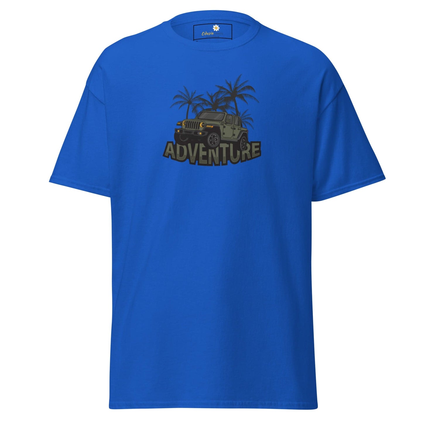 Unisex classic tee - ADVENTURE 4X4 - REGULAR - Royal / S