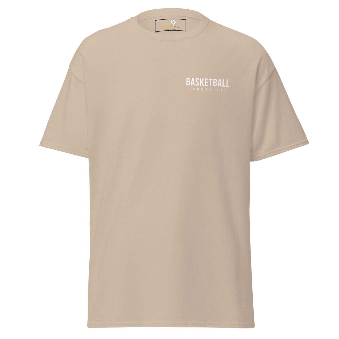 Unisex classic t-shirt - SPORT BASKETBALL - REGULAR - Sand / S