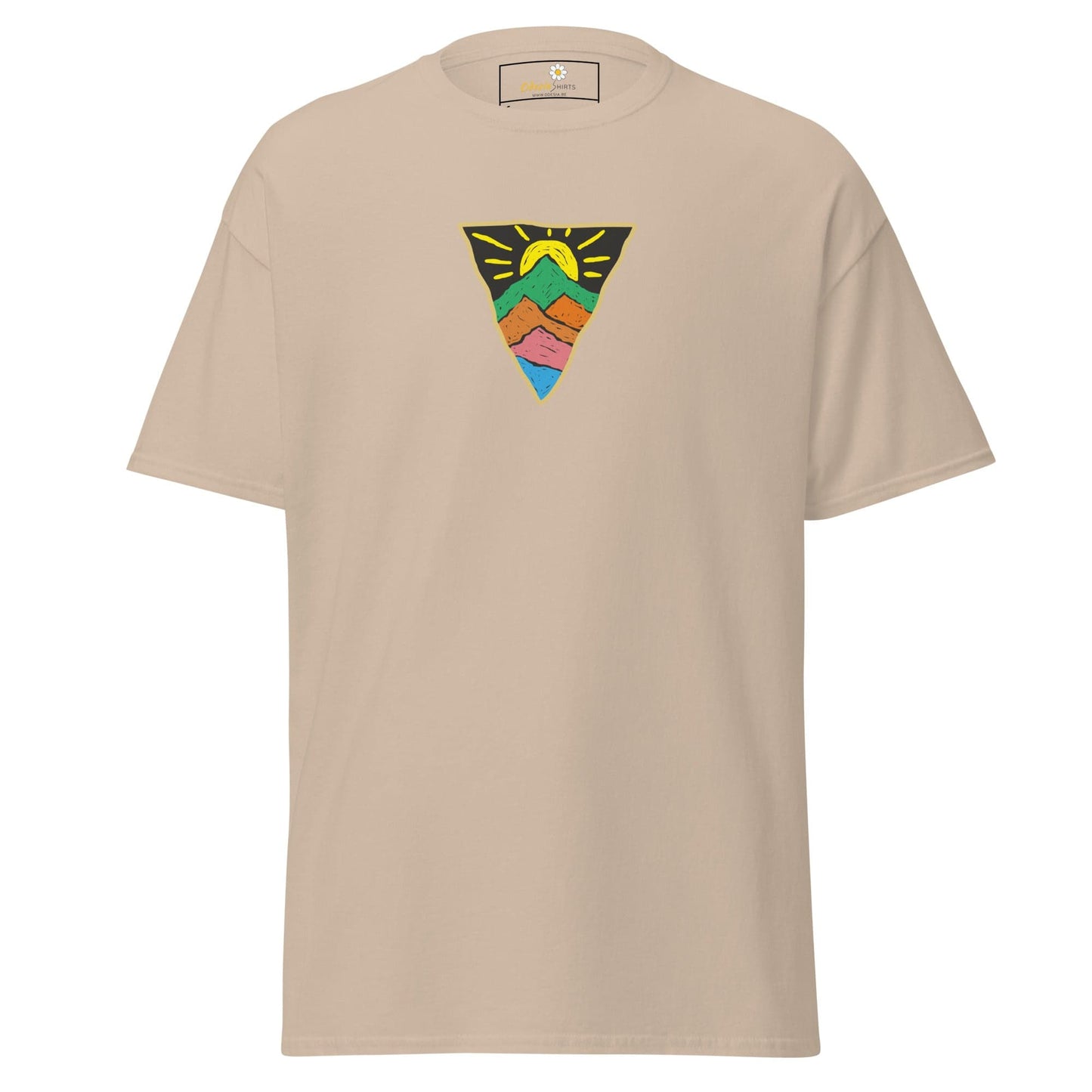 Unisex classic tee - MISC SUN TRIANGLE - REGULAR - Sand / S