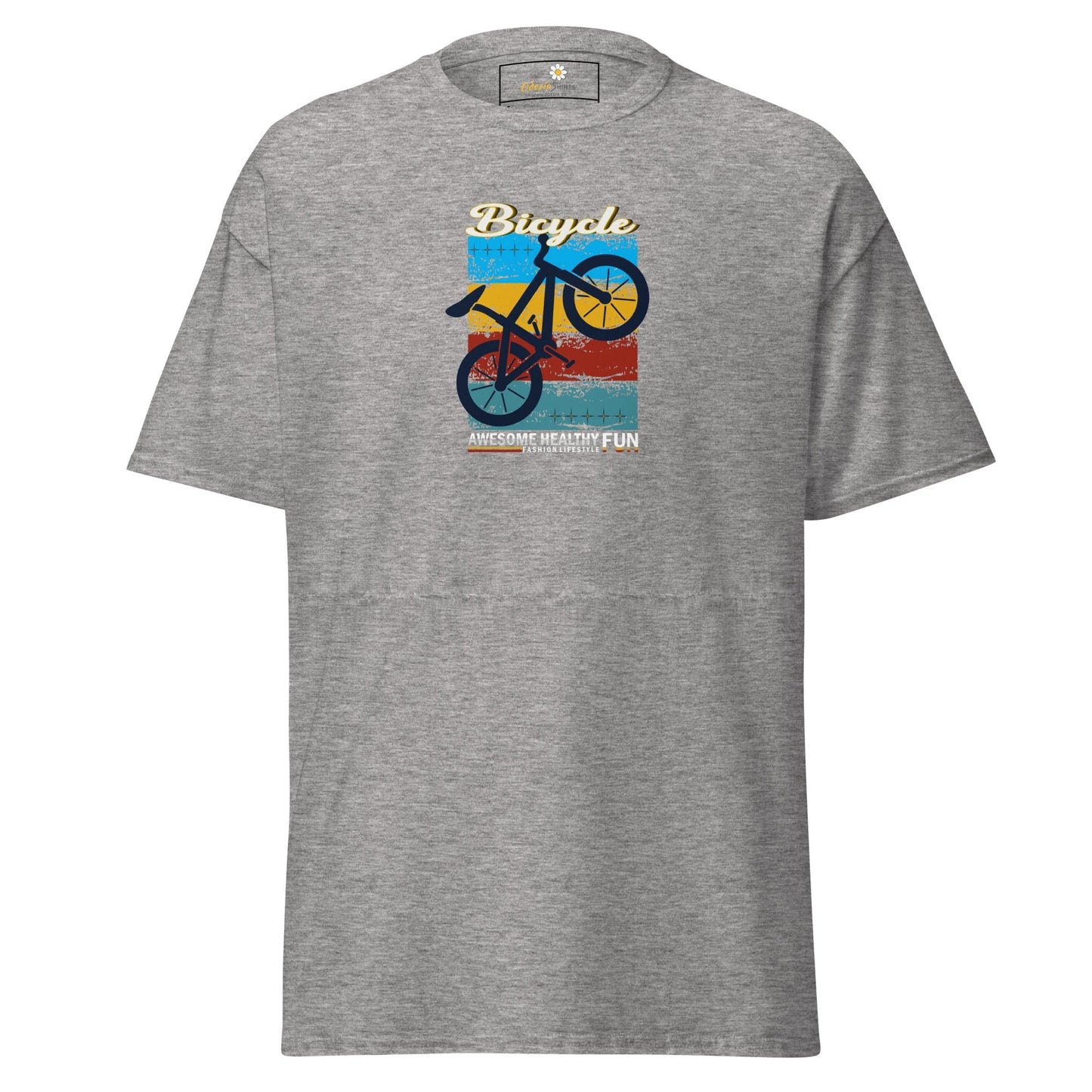 Unisex classic tee - SPORT BICYCLE FUN - REGULAR - Sport Grey / S